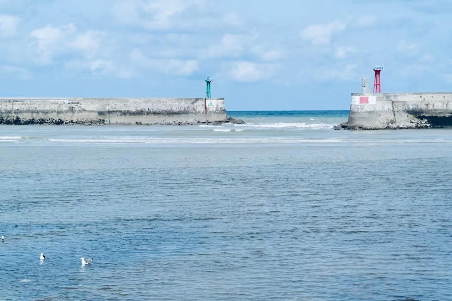 Vue Sur Mer Port-en-Bessin-Huppain Bagian luar foto