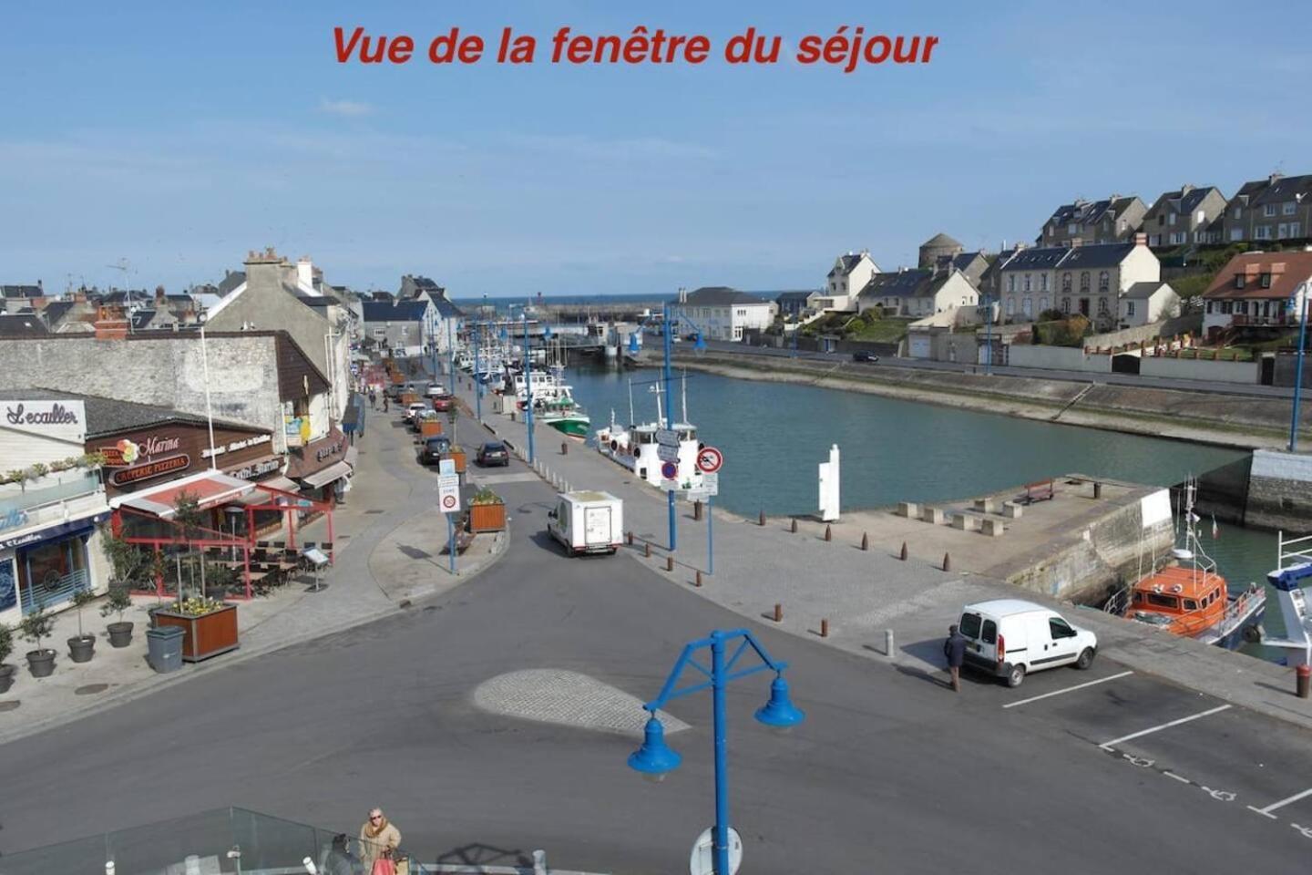 Vue Sur Mer Port-en-Bessin-Huppain Bagian luar foto